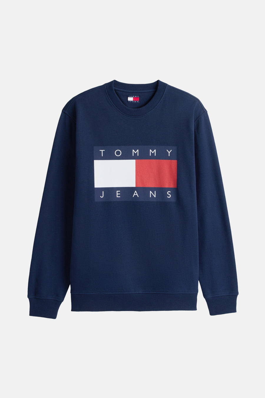 Donkerblauw Tommy Jeans sweatshirt met logo.