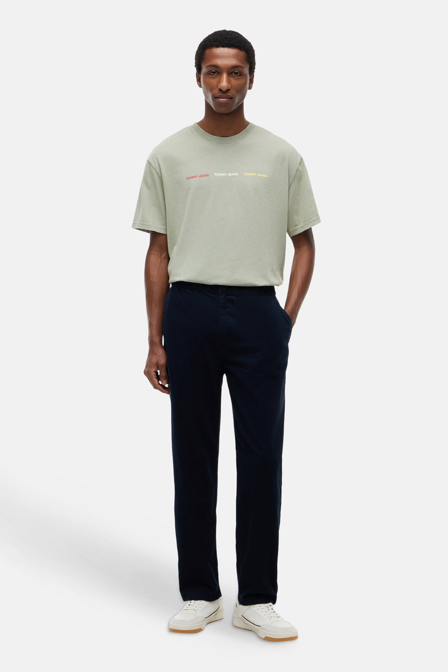 Pantalon de saison bleu - TOMMY JEANS