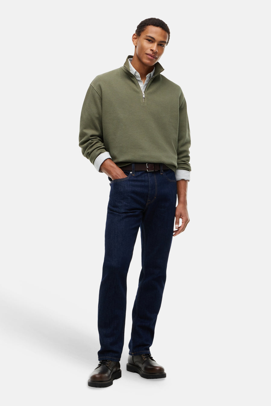 Sweater met ronde hals groen - TOMMY JEANS