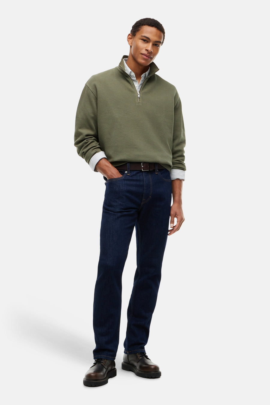 Sweater met ronde hals groen - TOMMY JEANS