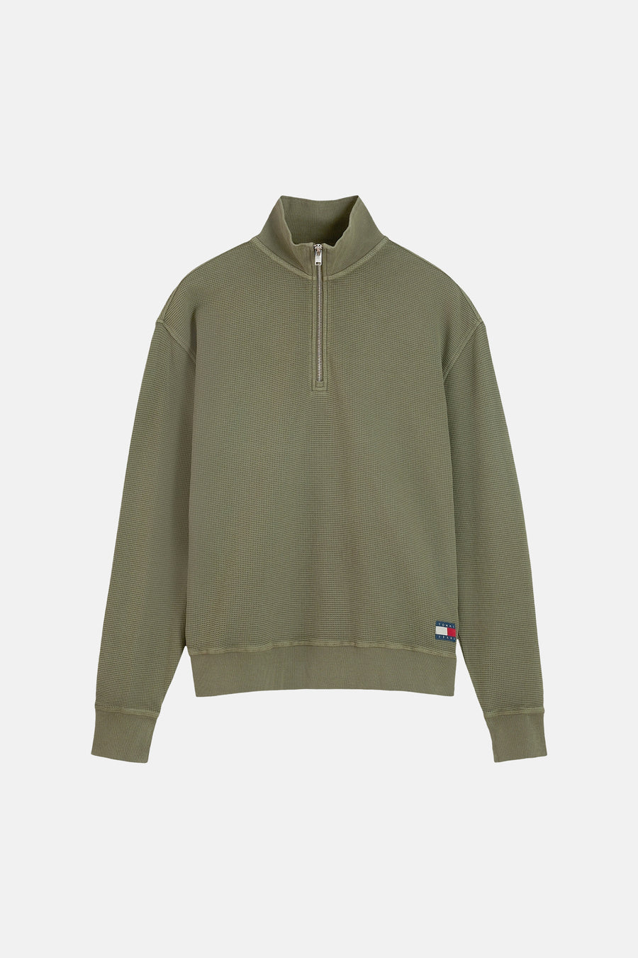 Sweater met ronde hals groen - TOMMY JEANS