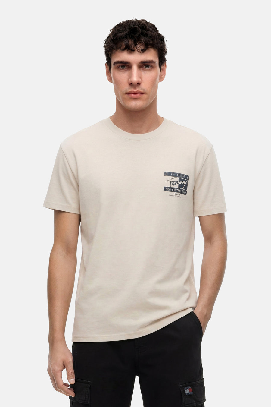 T-shirt met korte mouwen - beige