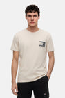 T-shirt (korte mouwen) beige - TOMMY JEANS