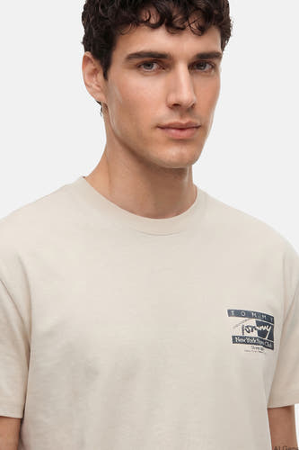 T-shirt met korte mouwen - beige