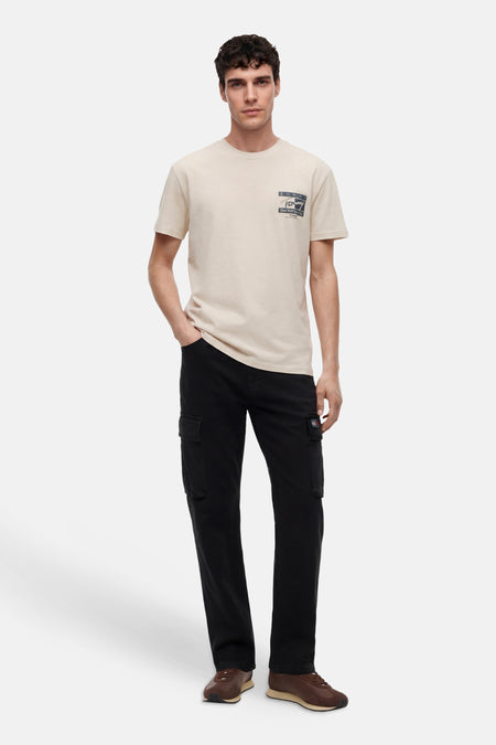 T-shirt à manches courtes - beige