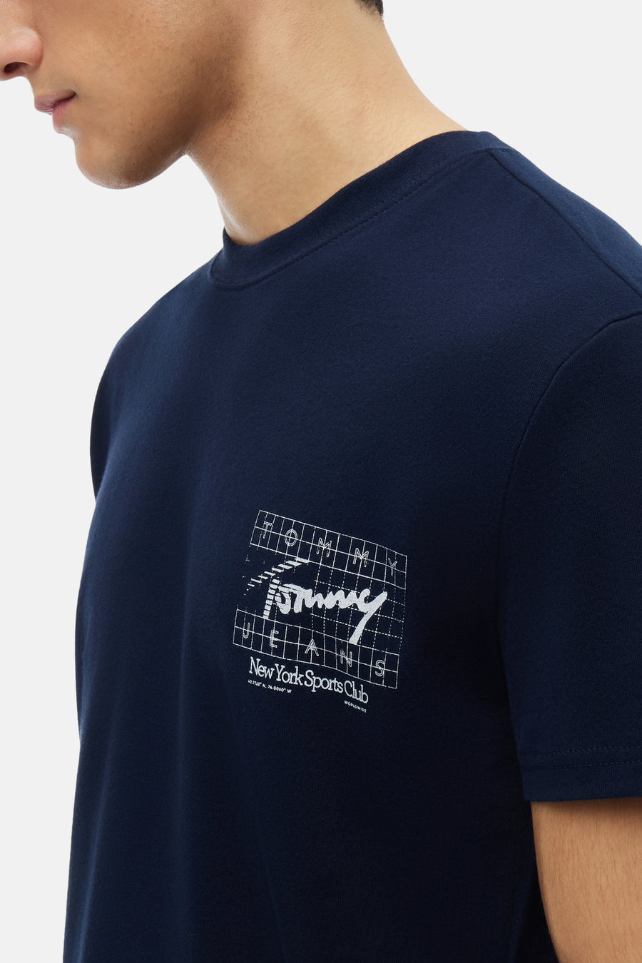 T-shirt (korte mouwen) blauw - TOMMY JEANS