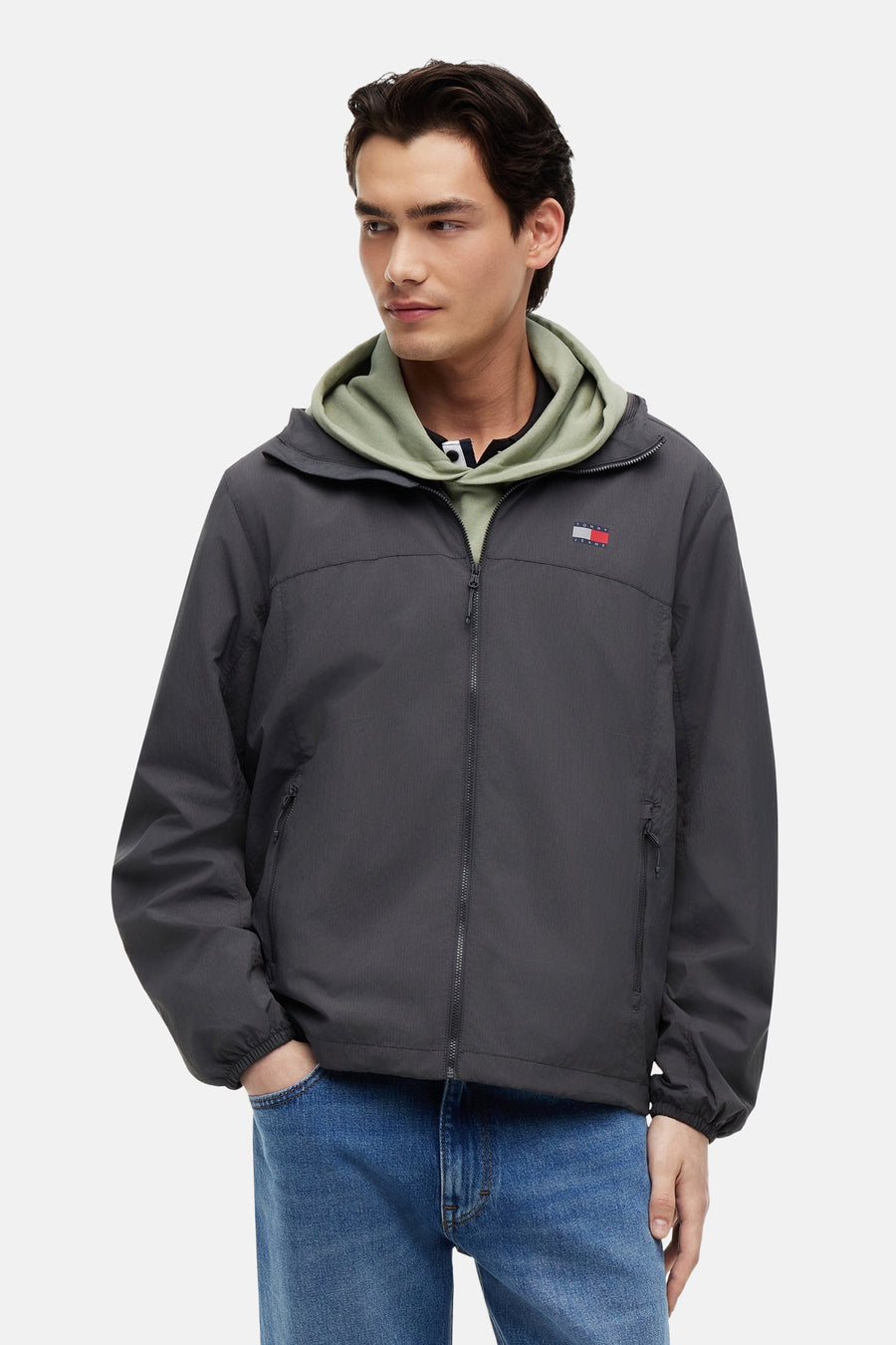 Veste courte noir - TOMMY JEANS