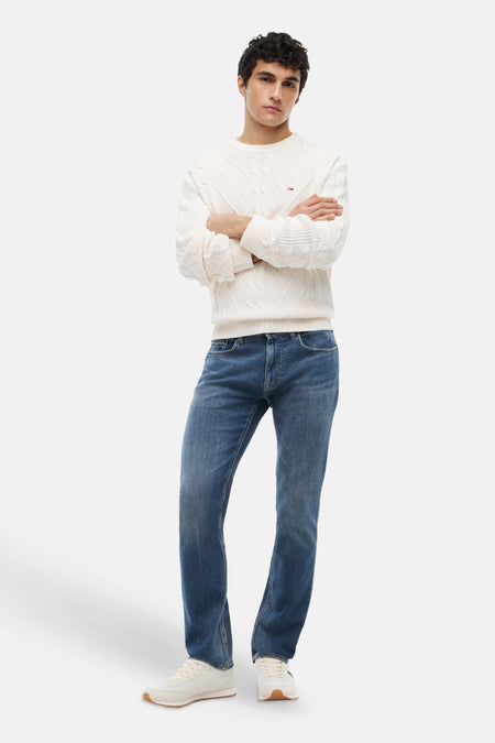SCANTON - Mid blue denim