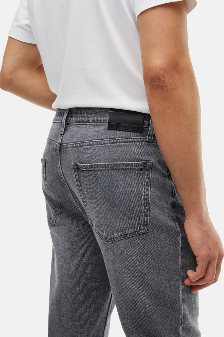 Jeans straight mid grey denim - TOMMY JEANS