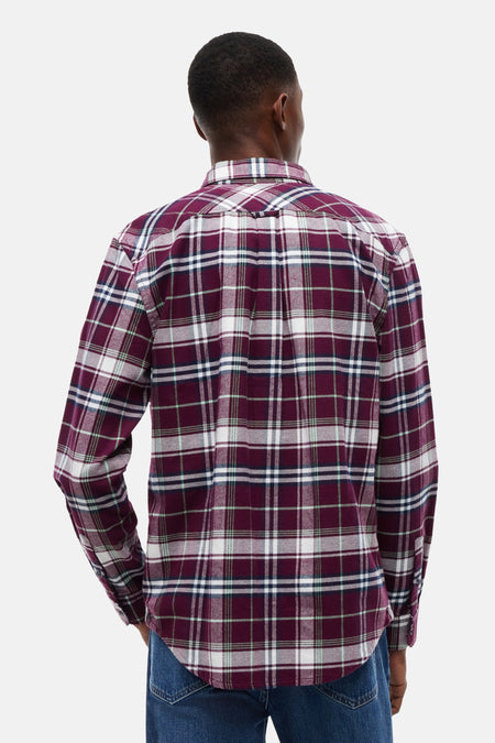 Hemd (lange mouwen) paars - TOMMY JEANS