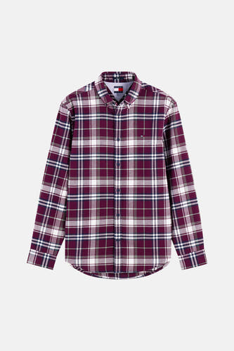 Chemise (manches longues) mauve - TOMMY JEANS