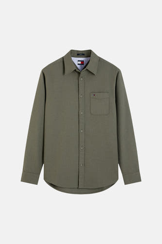 Chemise (manches longues) vert - TOMMY JEANS