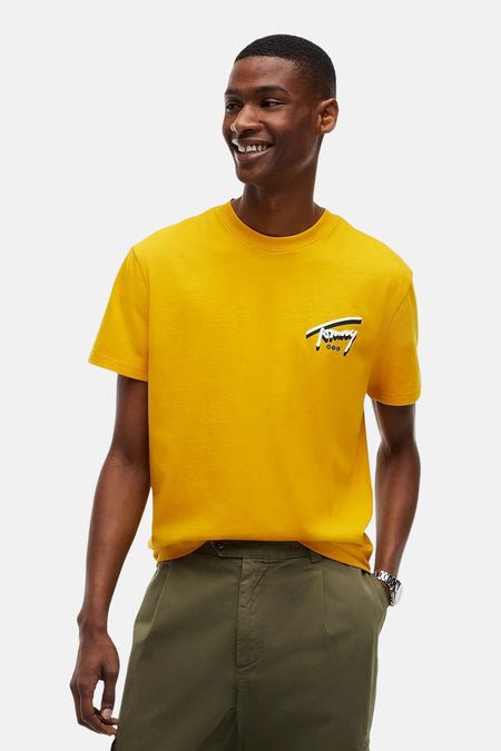 T-shirt (manches courtes) jaune - TOMMY JEANS