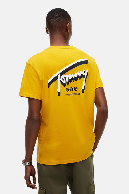 T-shirt (manches courtes) jaune - TOMMY JEANS