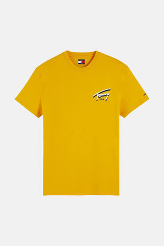 T-shirt met korte mouwen - geel