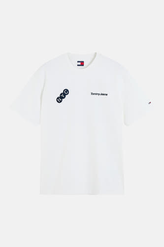 T-shirt (korte mouwen) wit - TOMMY JEANS