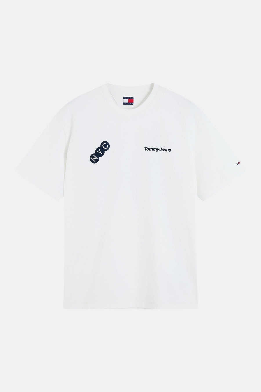 T-shirt (korte mouwen) wit - TOMMY JEANS