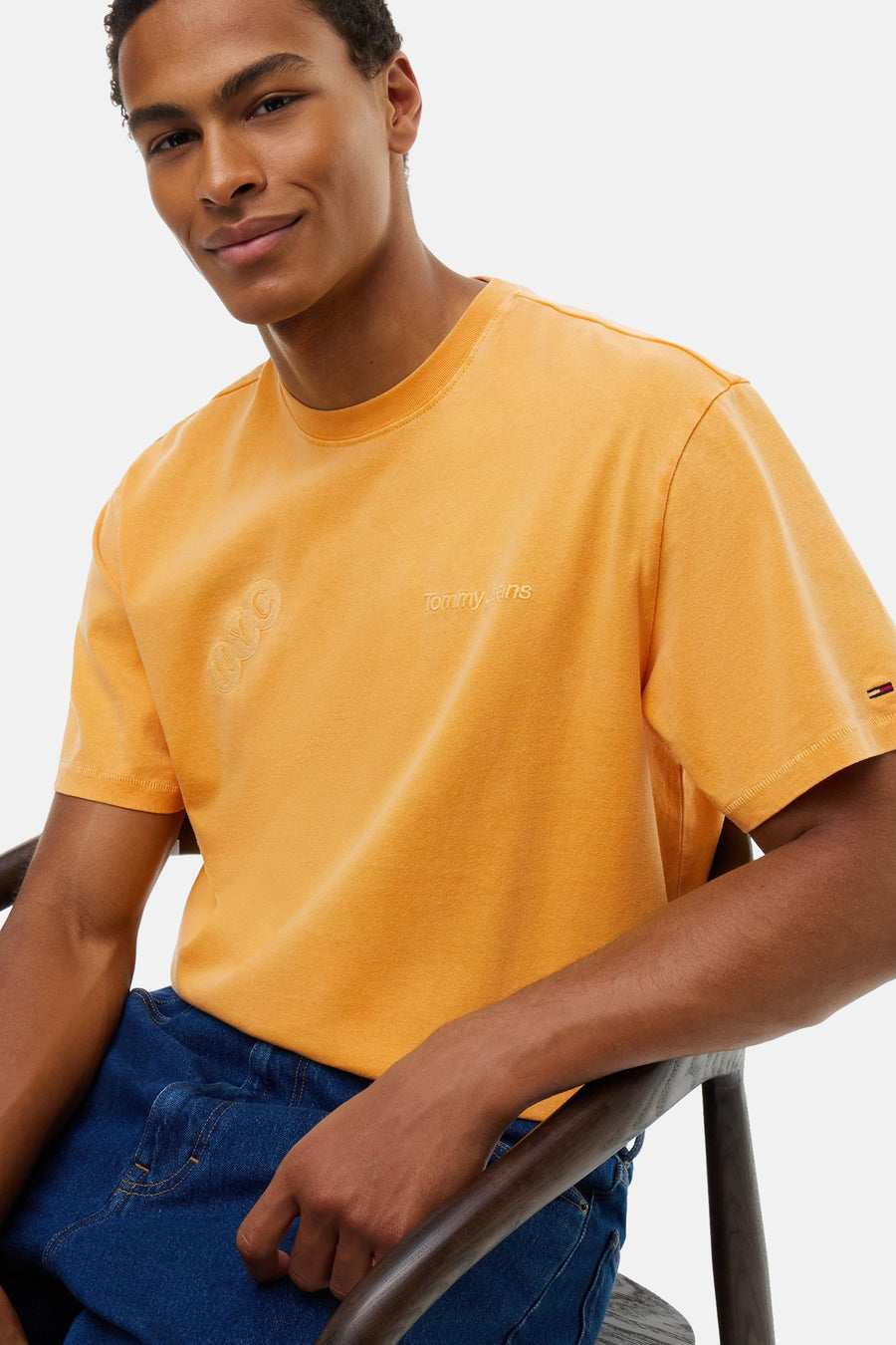 T-shirt (korte mouwen) geel - TOMMY JEANS