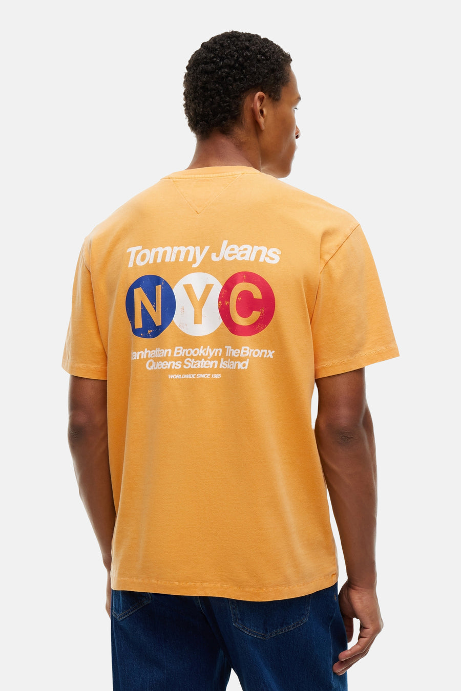 T-shirt (korte mouwen) geel - TOMMY JEANS