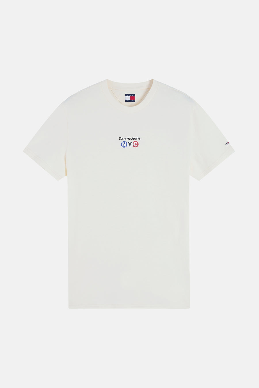 T-shirt (korte mouwen) ecru - TOMMY JEANS