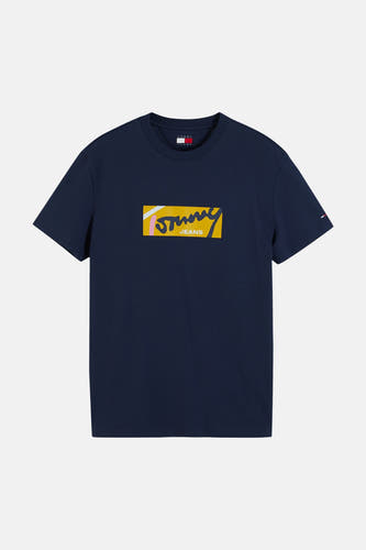 T-shirt (korte mouwen) blauw - TOMMY JEANS