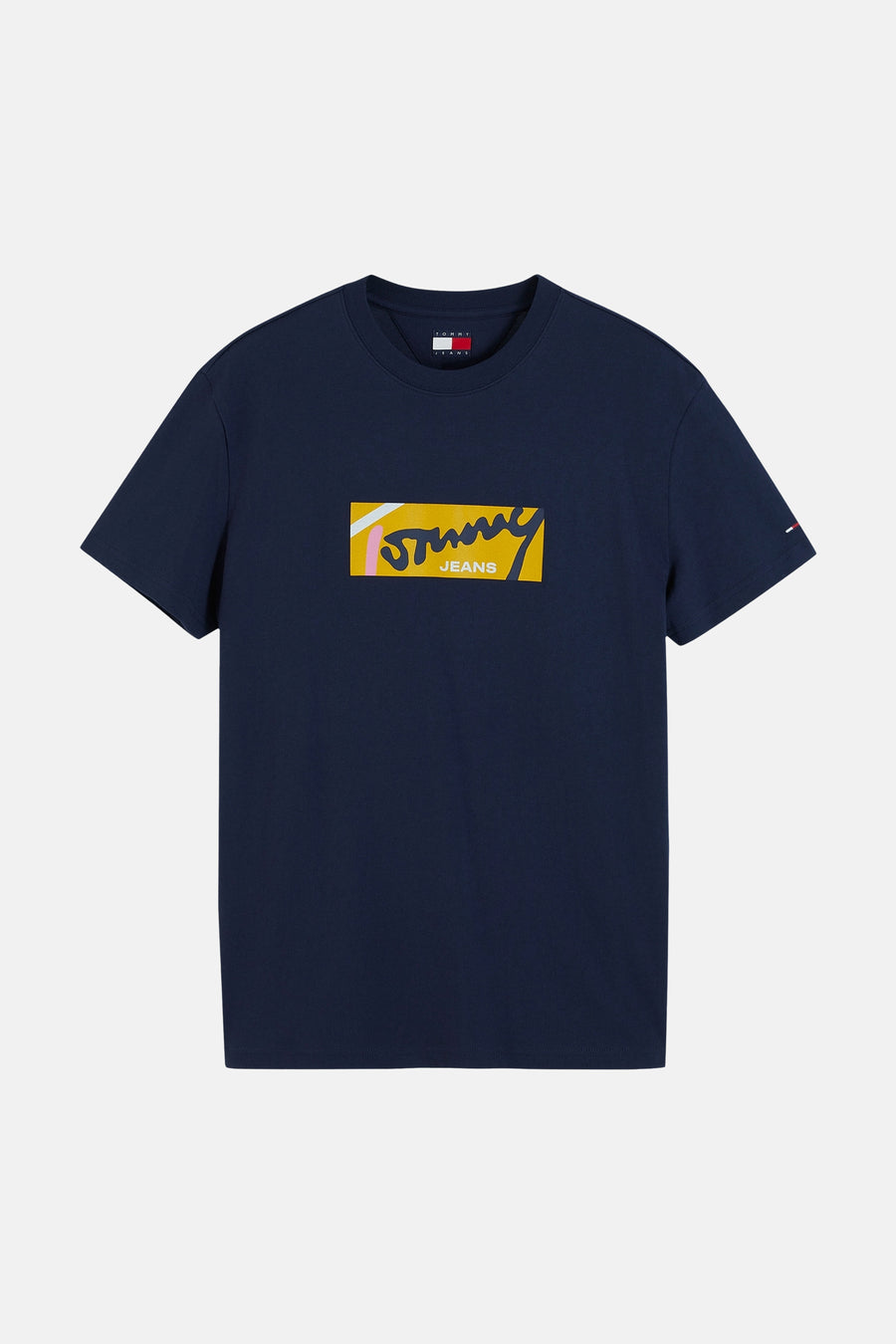 T-shirt (korte mouwen) blauw - TOMMY JEANS