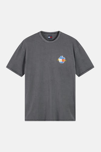 T-shirt (korte mouwen) grijs - TOMMY JEANS