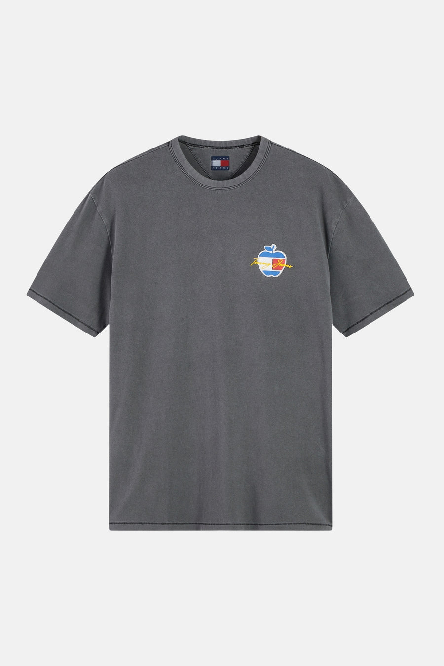 T-shirt (korte mouwen) grijs - TOMMY JEANS