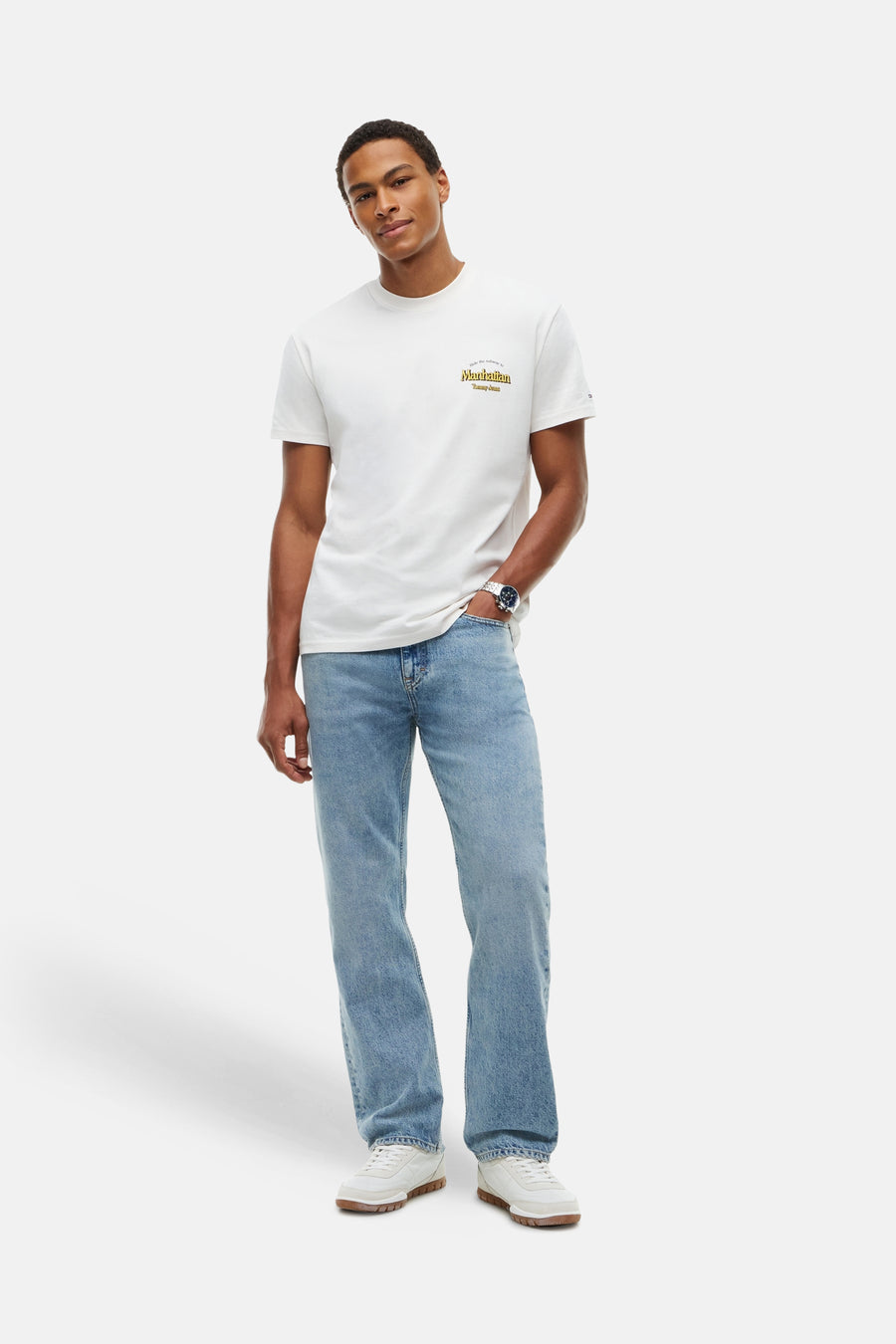 T-shirt (korte mouwen) wit - TOMMY JEANS