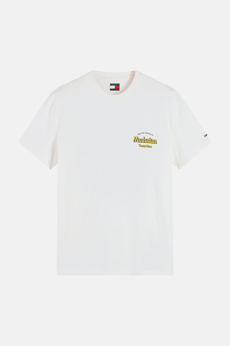 T-shirt (korte mouwen) wit - TOMMY JEANS