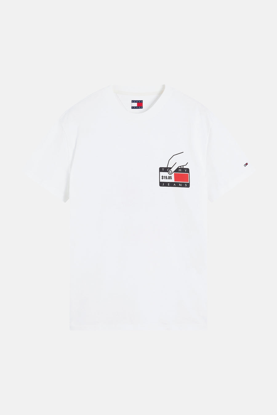 T-shirt (korte mouwen) ecru - TOMMY JEANS