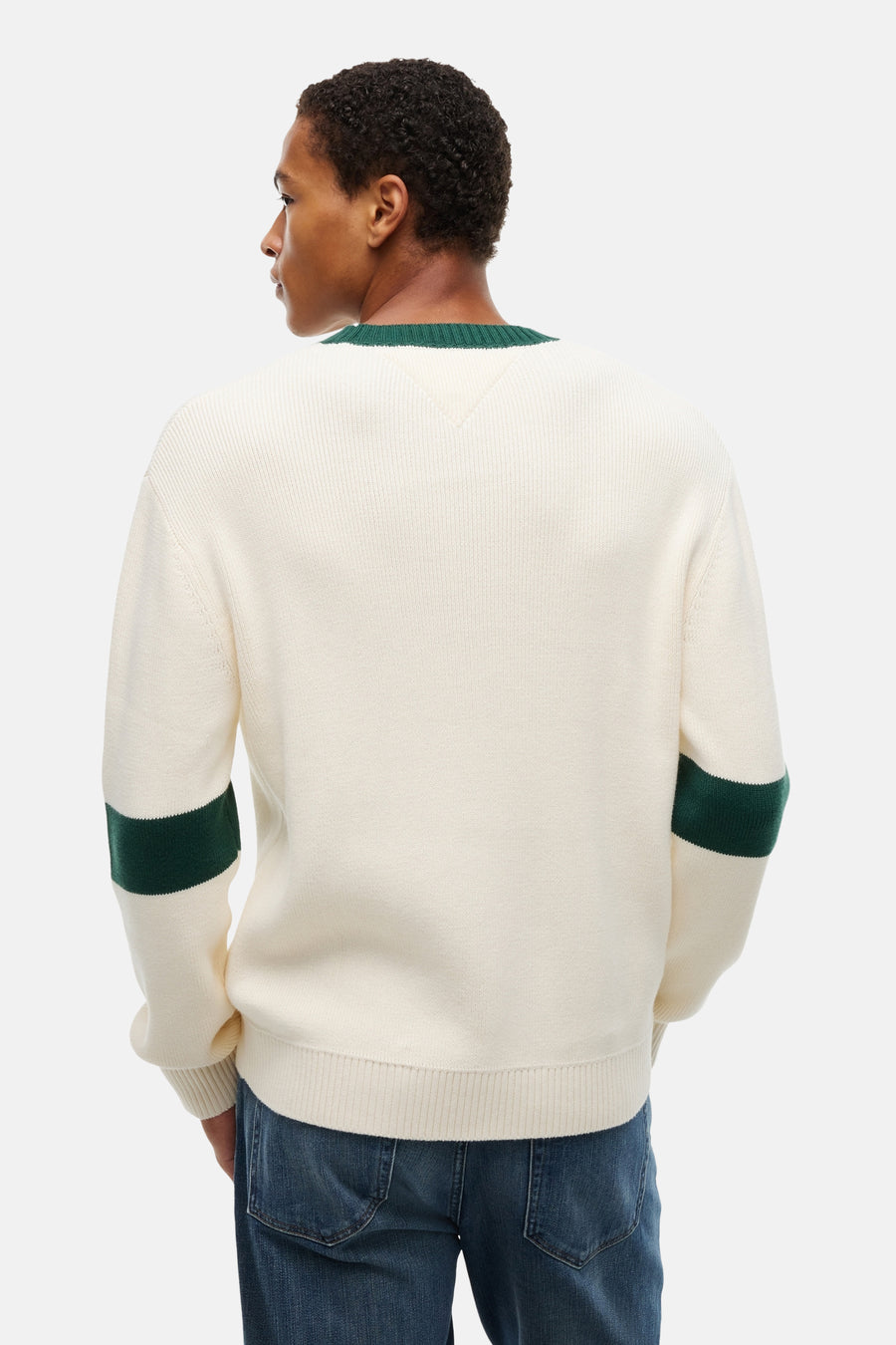 Trui met ronde hals beige - TOMMY JEANS