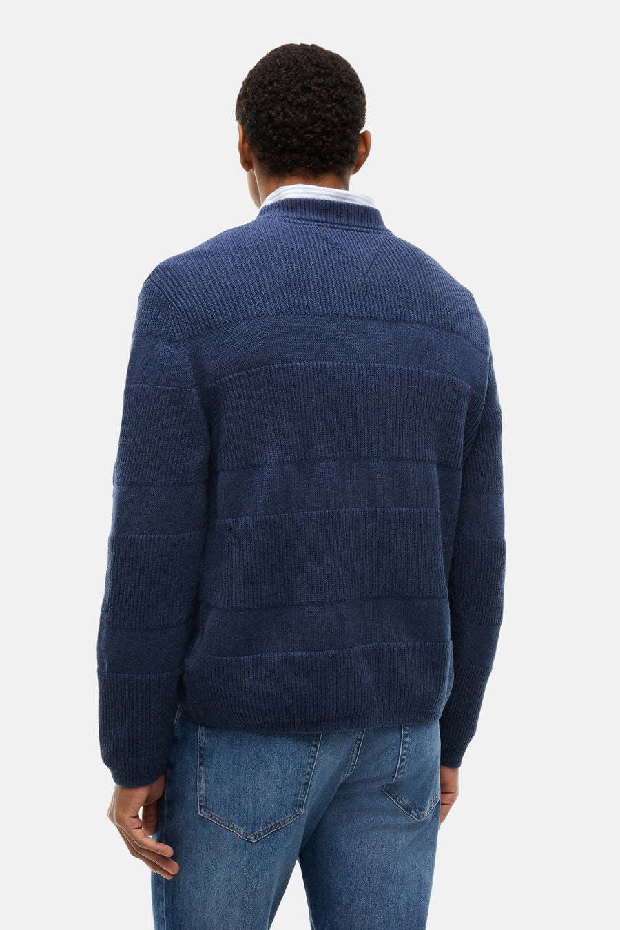 Pull O-hals - blauw