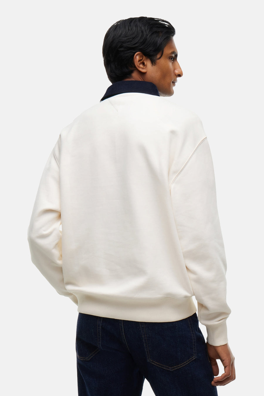 Sweat col O Écru - TOMMY JEANS