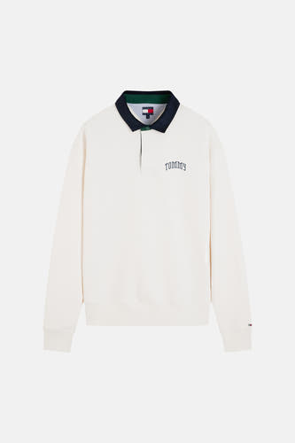 Sweat col O Écru - TOMMY JEANS