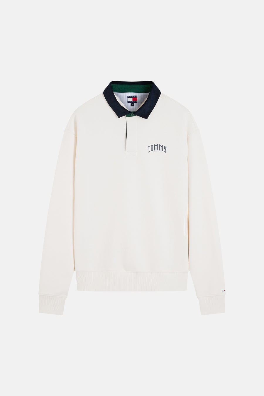 Sweat col O Écru - TOMMY JEANS