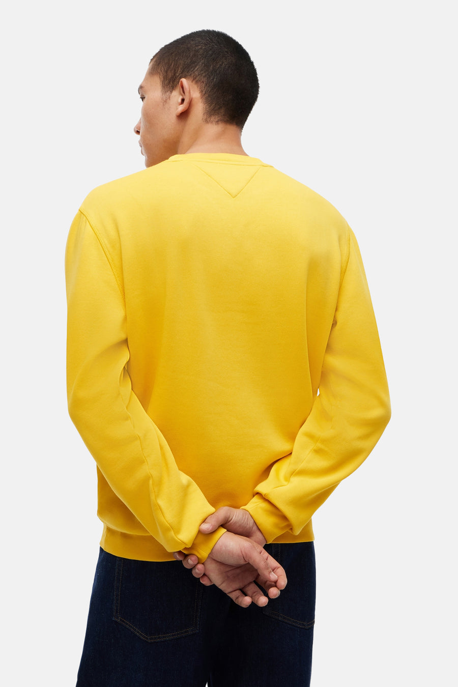 Sweat col O jaune - TOMMY JEANS