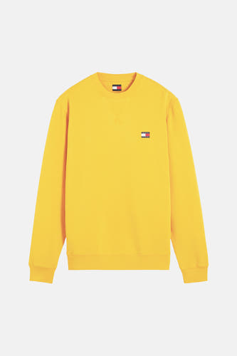 Sweat col O jaune - TOMMY JEANS