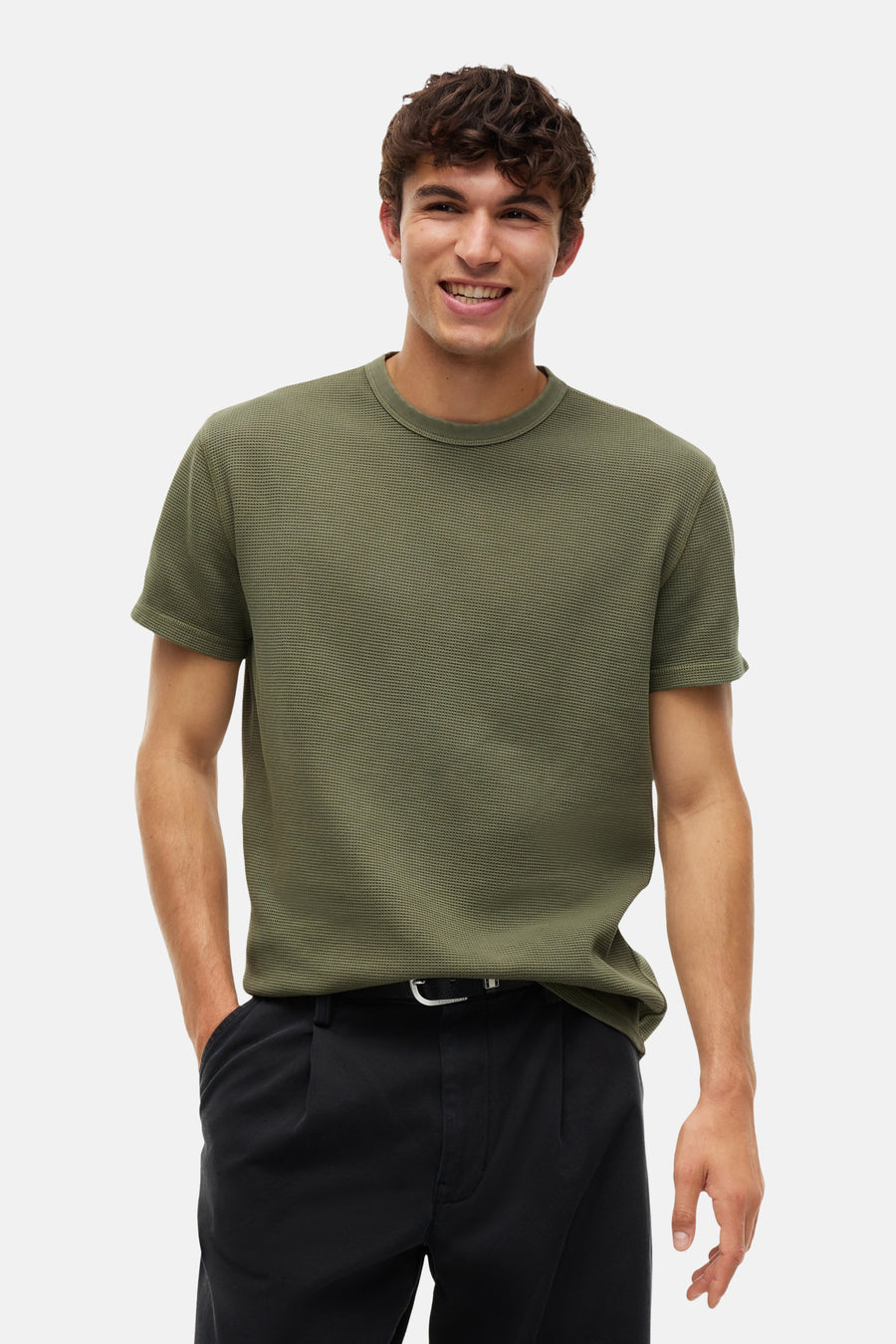 T-shirt (korte mouwen) groen - TOMMY JEANS