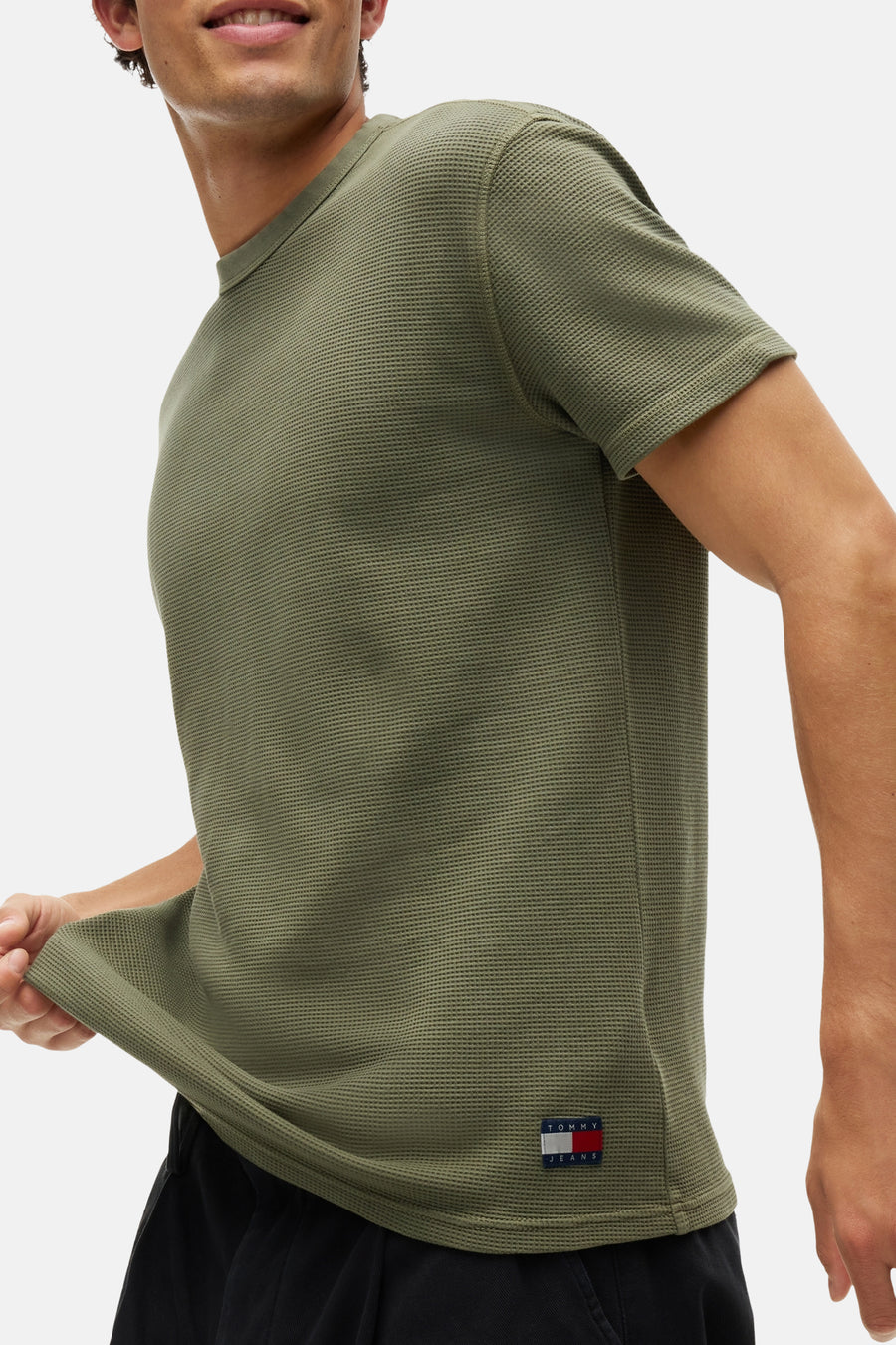 T-shirt (korte mouwen) groen - TOMMY JEANS