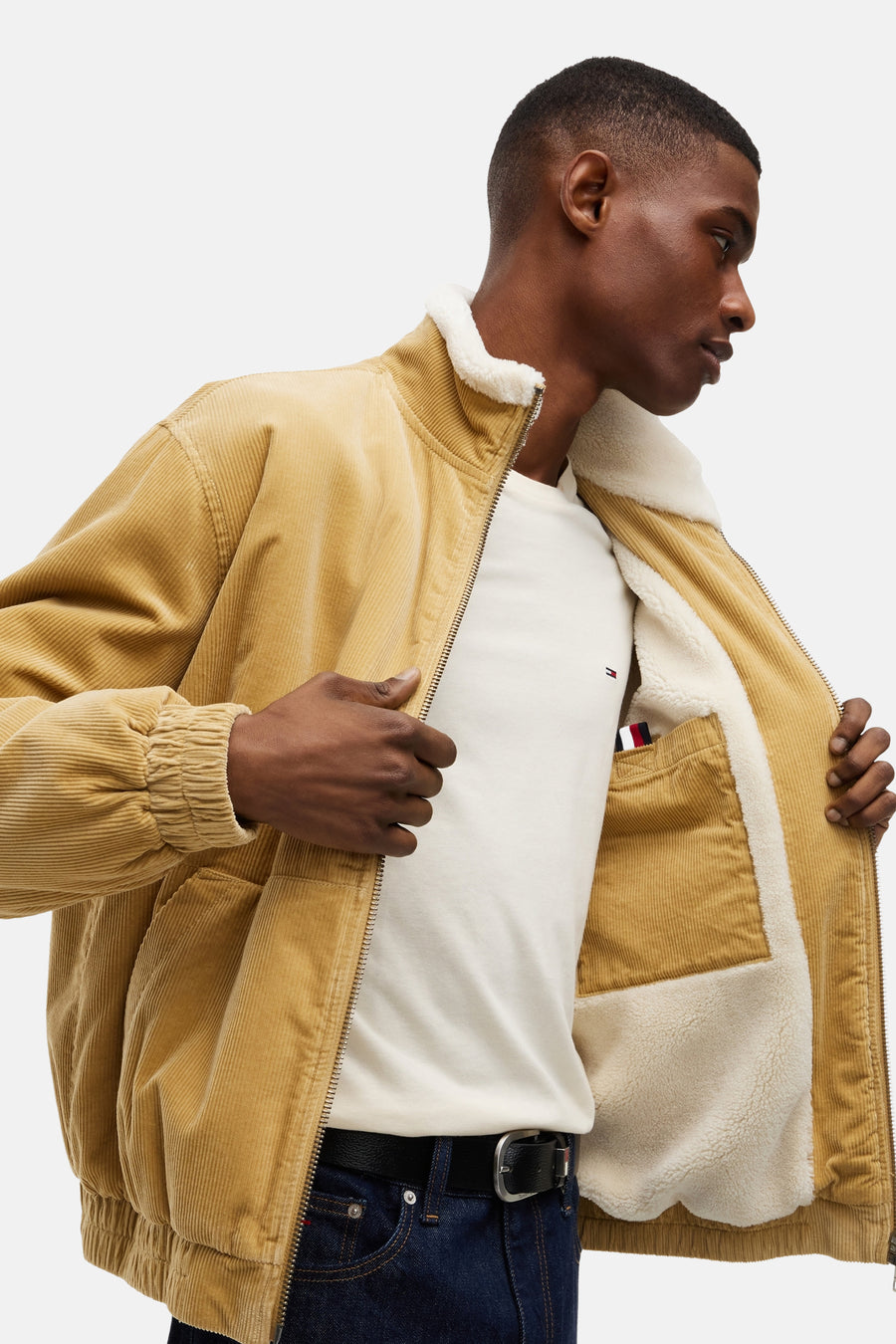 Pufferjas - beige