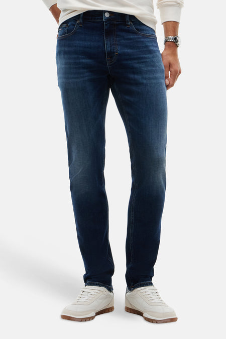 Jeans tapered dark blue denim - TOMMY JEANS