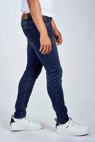 Slim jeans - mid blue denim