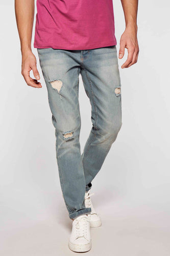 Slim jeans - light blue denim - DENIM PROJECT