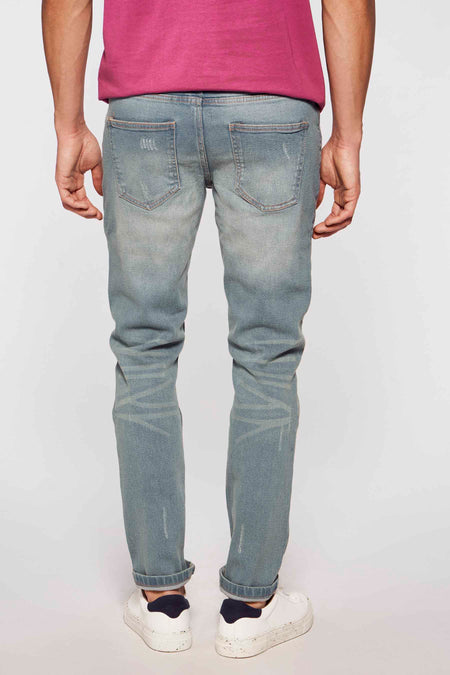 Slim jeans - light blue denim