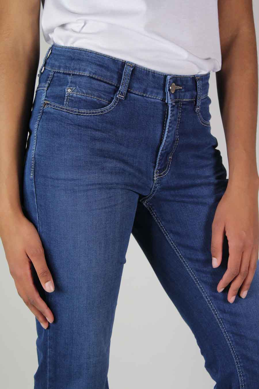 Jeans straight Mid blue denim - MAC