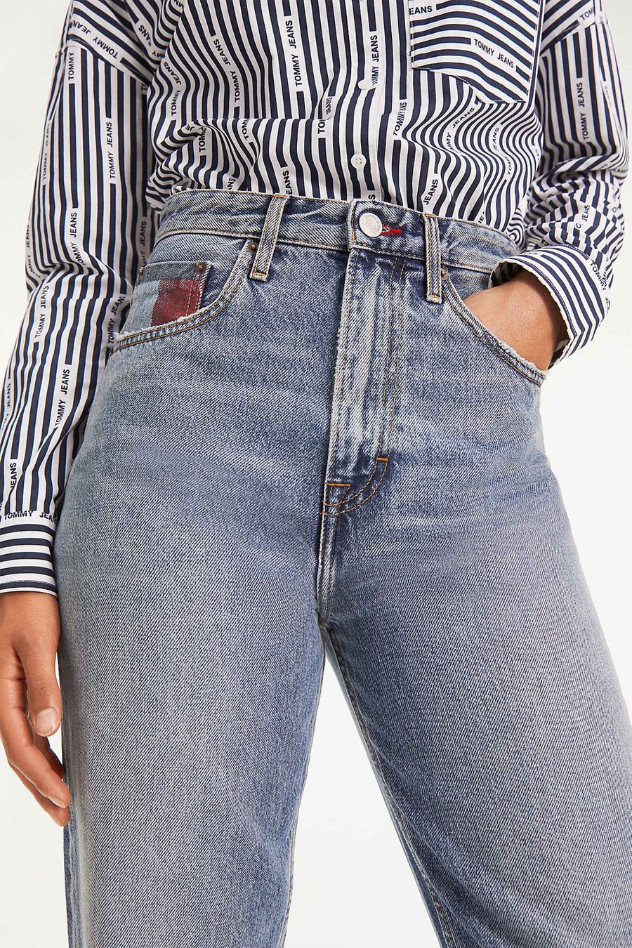 Mom jeans - denim - TOMMY JEANS