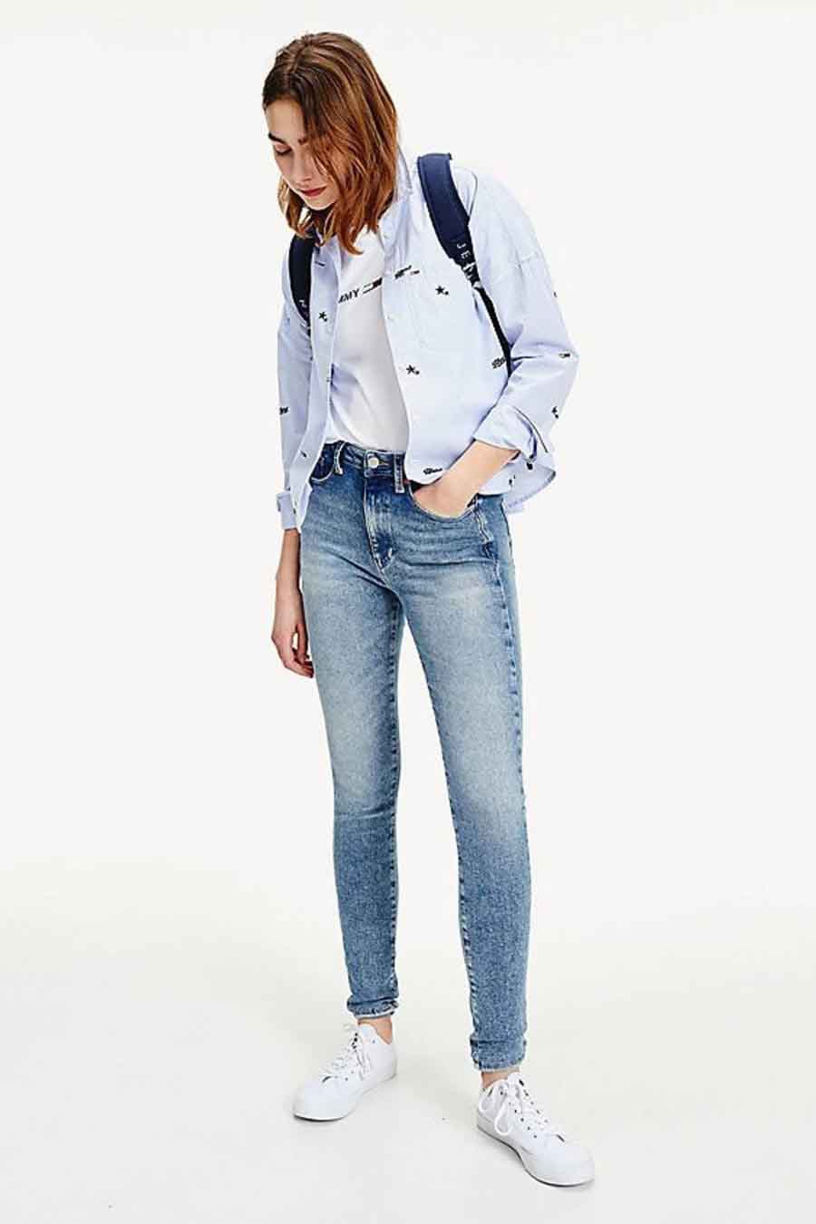 Jean skinny - denim