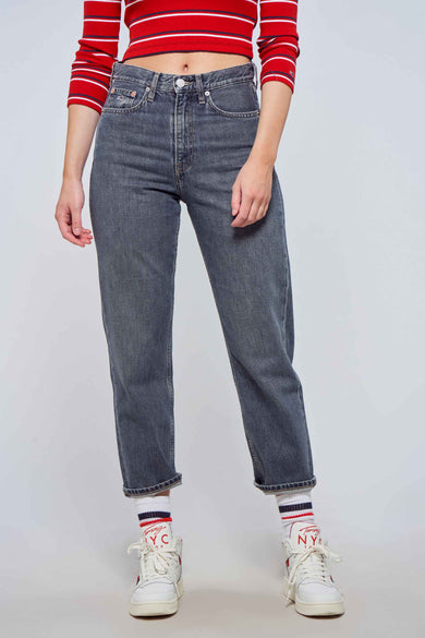 Jeans straight Mid grey denim - TOMMY JEANS