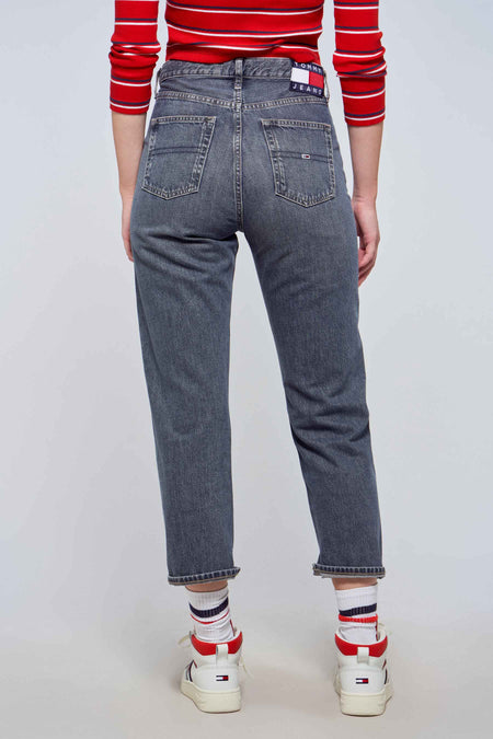 Jeans straight Mid grey denim - TOMMY JEANS
